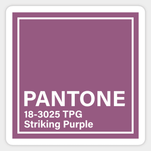 Pantone 18-3025 TPG Striking Purple Sticker